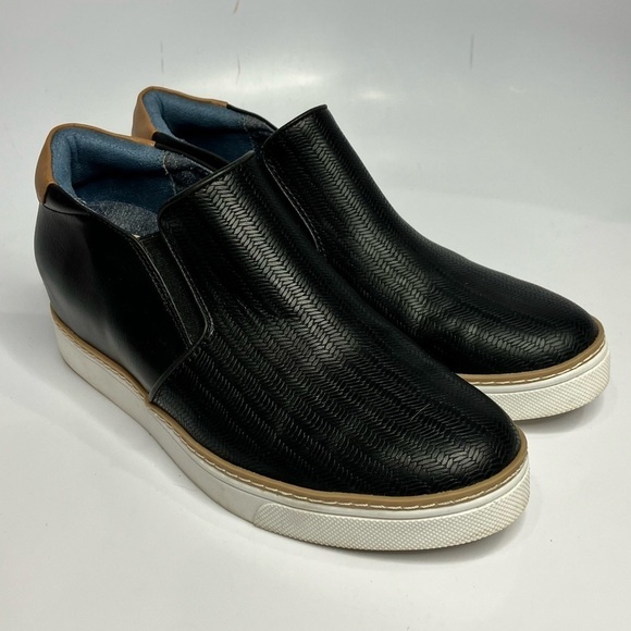 Dr. Scholl’s If Only wedge Booties black faux leather size 7 - Picture 3 of 8